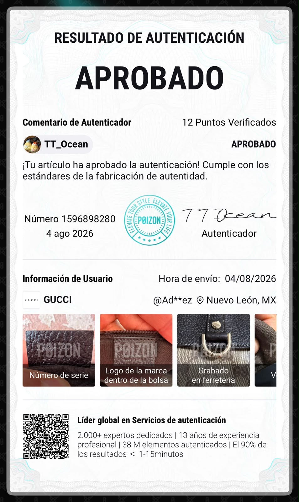 Bolsa Gucci