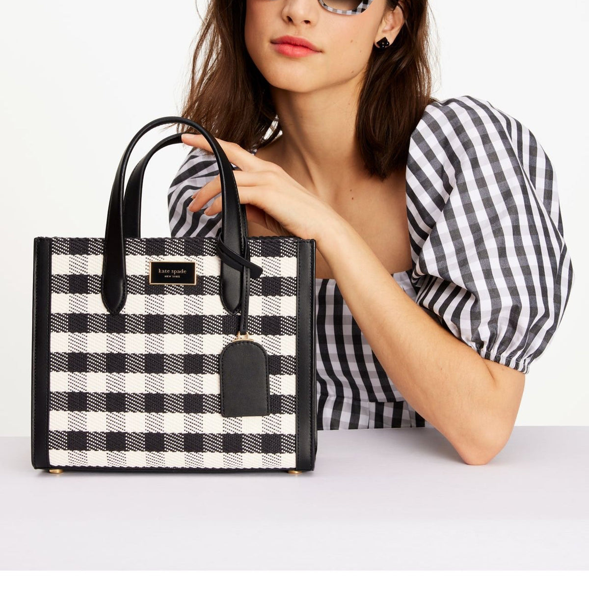 Kate Spade Tote Manhattan Gingham