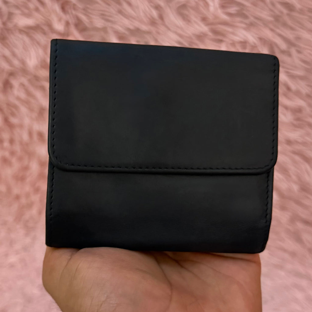 Cartera coach de piel