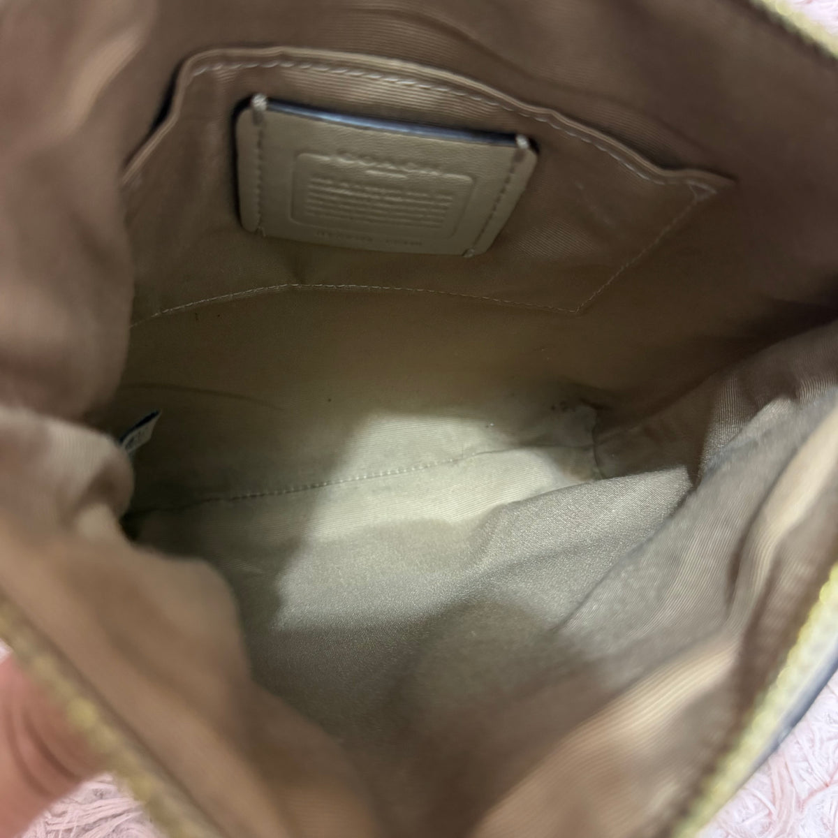 Coach Crossbody monogramas
