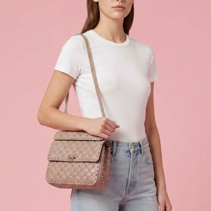 Valentino Garavani bolsa Rockstud Spike