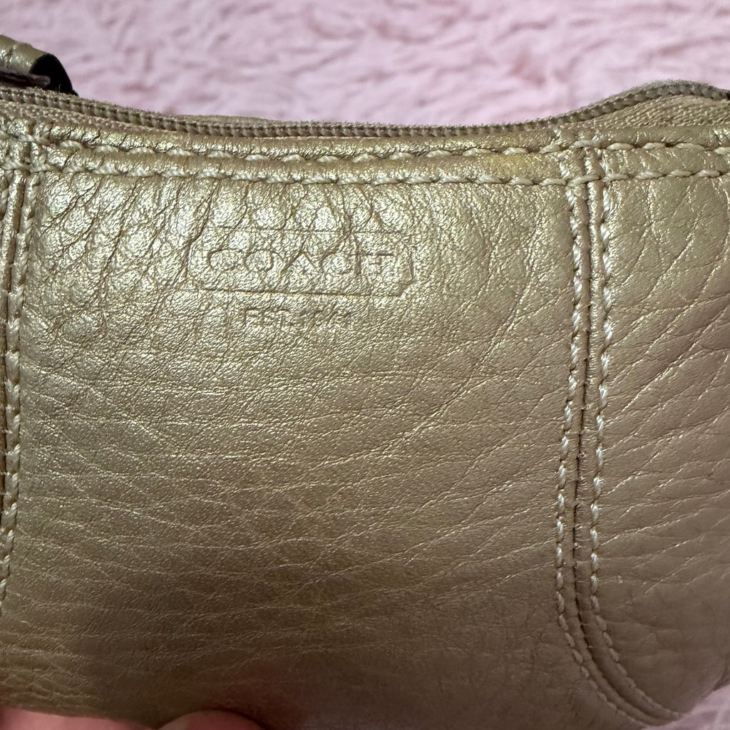 Monedero Coach de piel