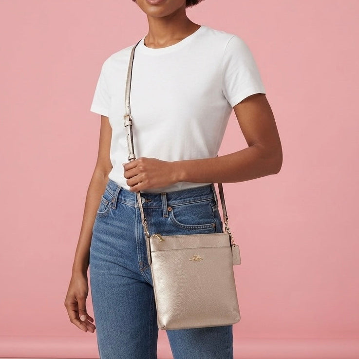 Crossbody Coach de piel