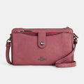 Coach Crossbody de piel con monedero