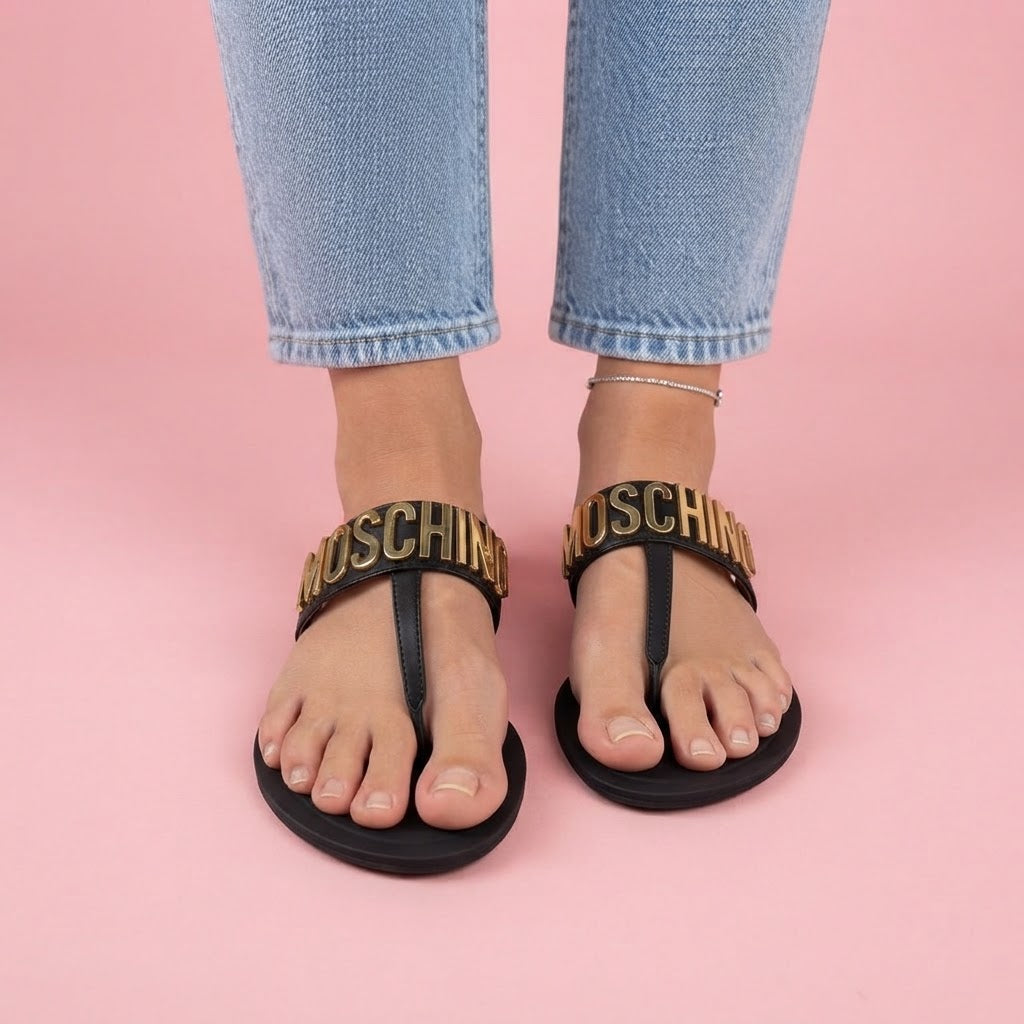 Sandalias Moschino