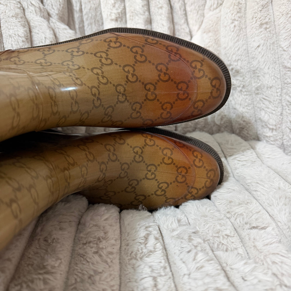 Gucci botas lluvia