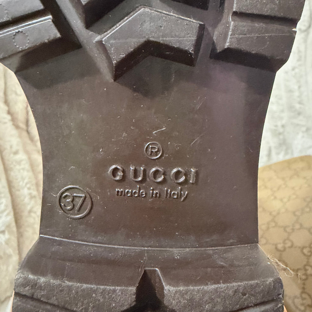 Gucci botas lluvia