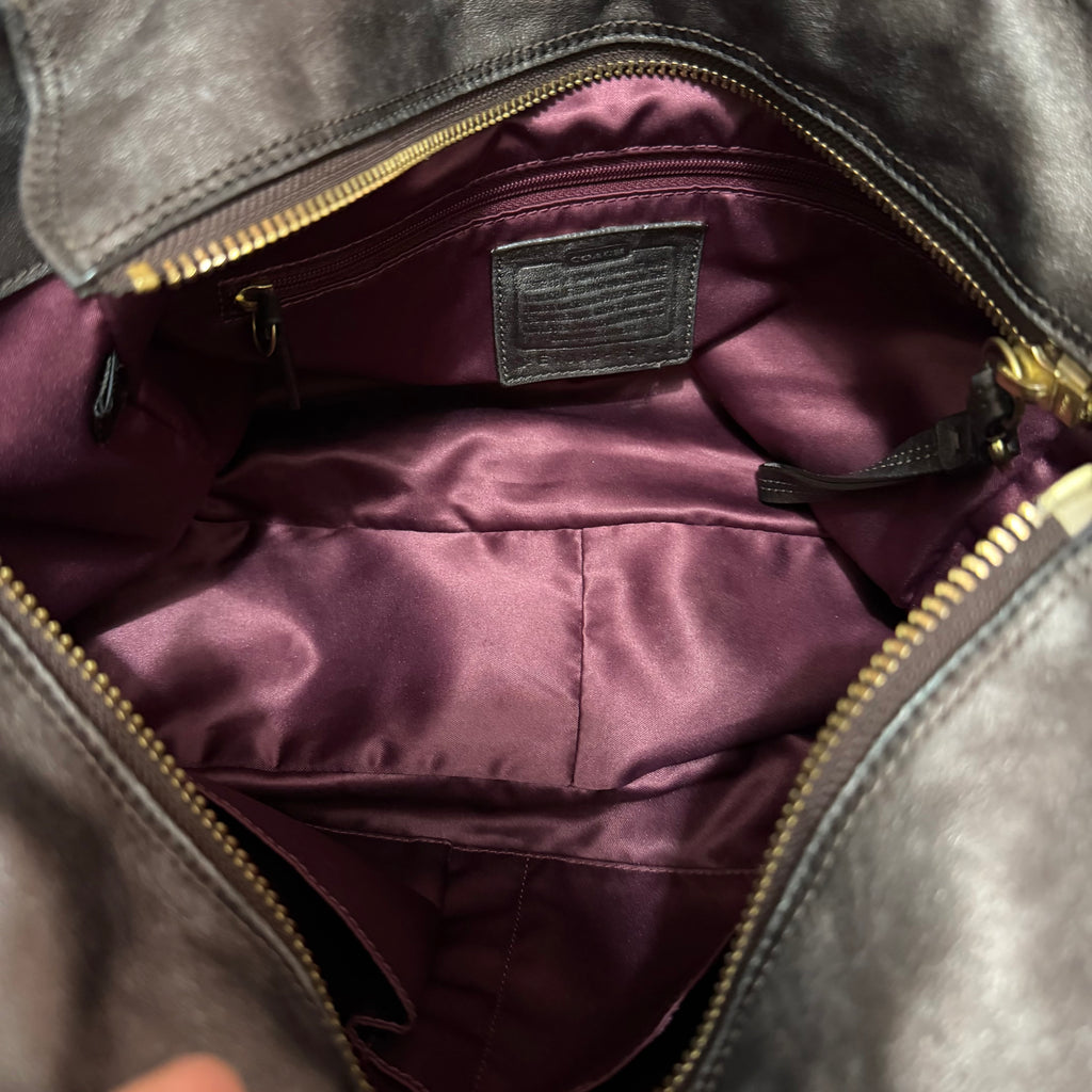 Coach Mia Op Art Sateen Tote
